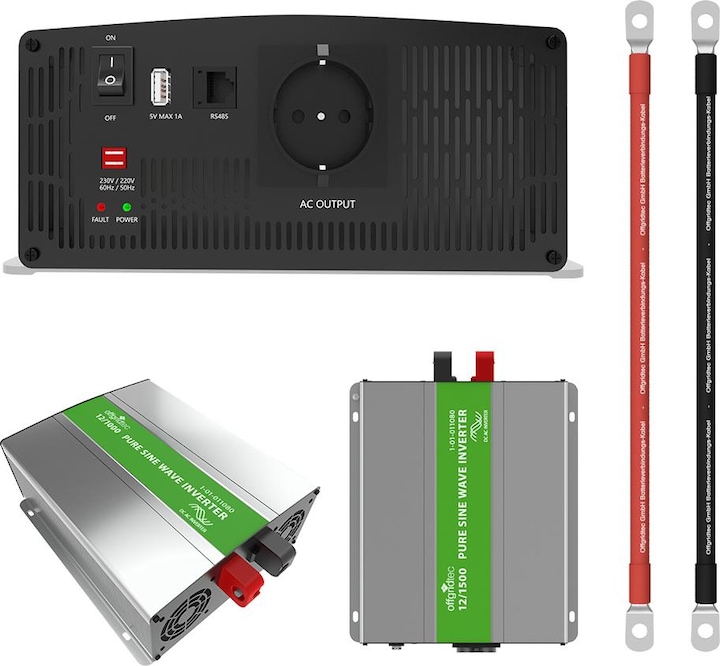 Produktbild Offgridtec Autark XL-Master 310W Solaranlage - 1500W AC Leistung 154Ah AGM Akku (300 W)