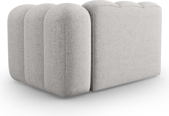 Image du produit Micadoni Chauffeuse Droit, "Lupine", 1 Place, 115x95x70Fabriqué en Europe (1 place, Canapé modulaire)