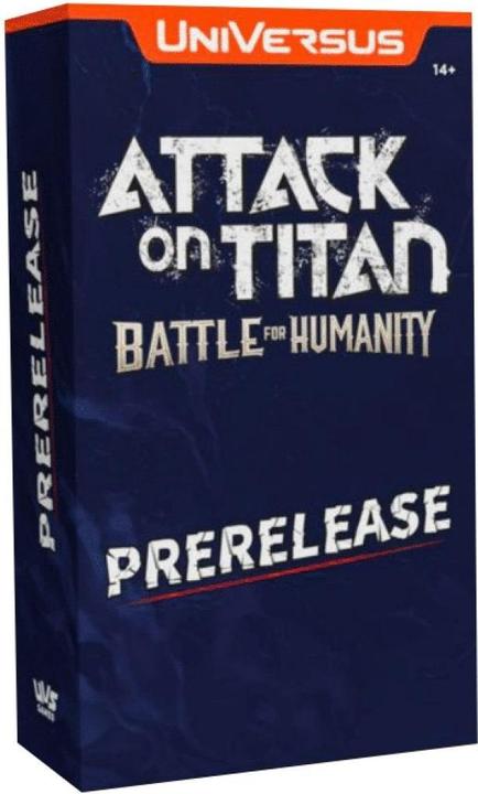 UniVersus CCG: Attack on Titan "Battle for Humanity" Prerelease Event Kit - EN (Englisch, Booster Pack)
