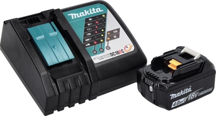 Produktbild Makita DEADML 815 RM1 LED Akku Handleuchte 14,4 - 18 V 160 lm + 1x Akku 4,0 Ah + Ladegerät (160 lm)