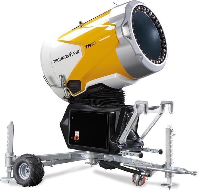 Jägerndorfer TR10 Propellermaschine- Schneekanone auf Unterwagen