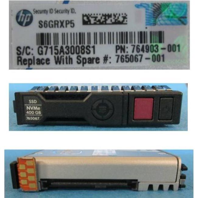 HPE DRV SSD 400GB 2.5 NVME VE (400 GB, 2.5"), SSD