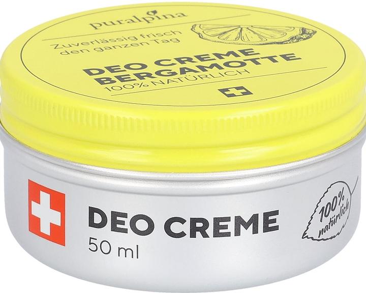 Actual product image Puralpina Deo Cream Bergamot (Crème, 50 ml)