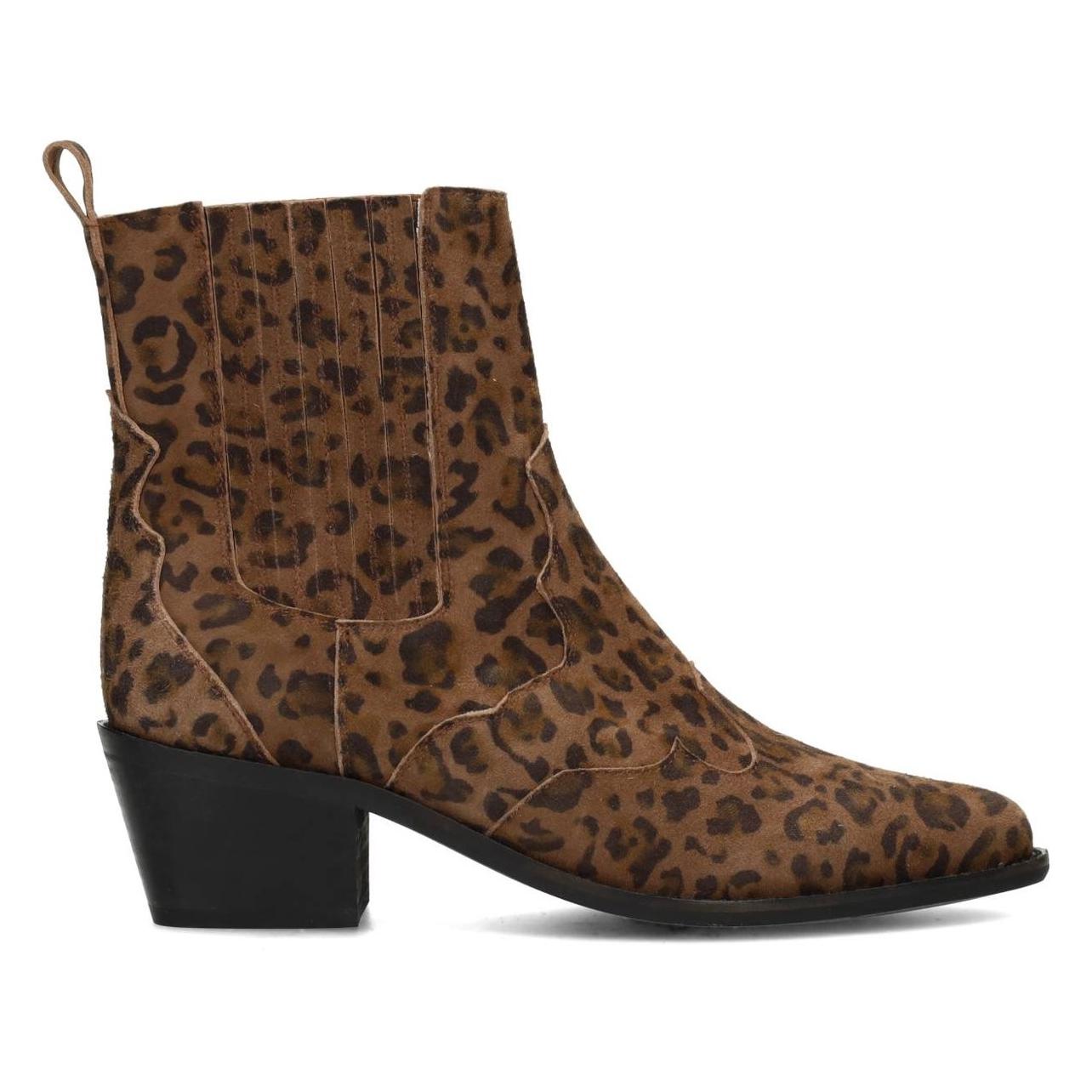 Poelman, Vrouwen, Laarzen, Stivaletti Alla Caviglia Tartor, Bruin, (39)