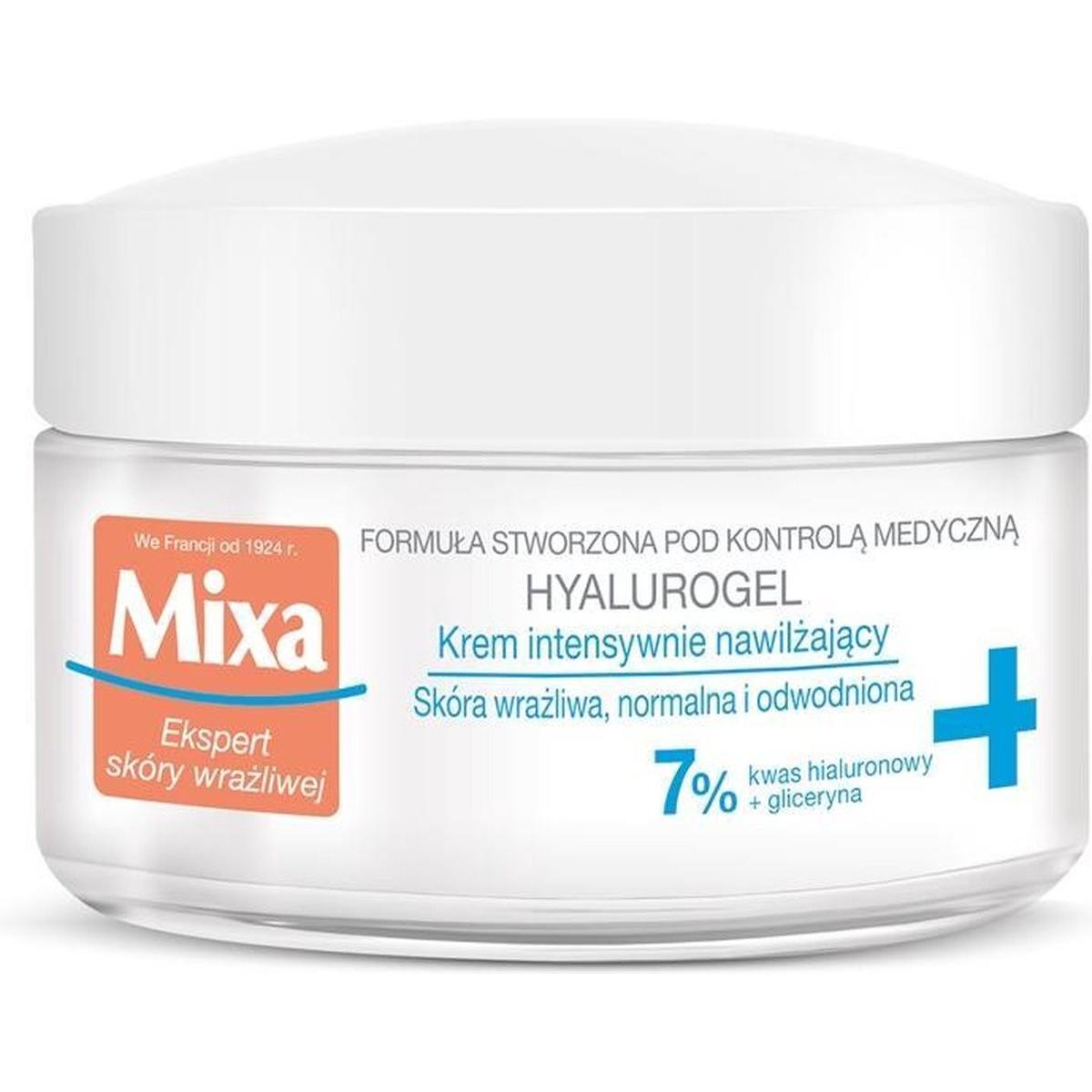 Mixa Crema Viso, Viso Intensamente Idratante Per Pelli Sensibili 50 Ml (50 Ml, Da Giorno)