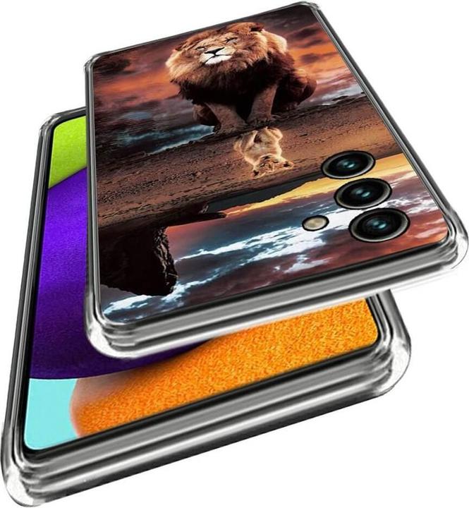 Immagine prodotto Cover-Discount Galaxy A14 - Custodia morbida in silicone Lion (Samsung Galaxy A14)