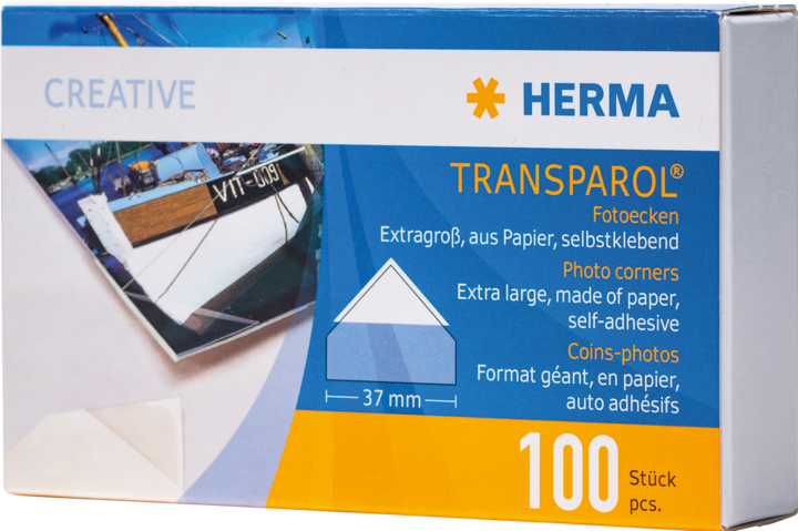 Actual product image Herma Photo corners