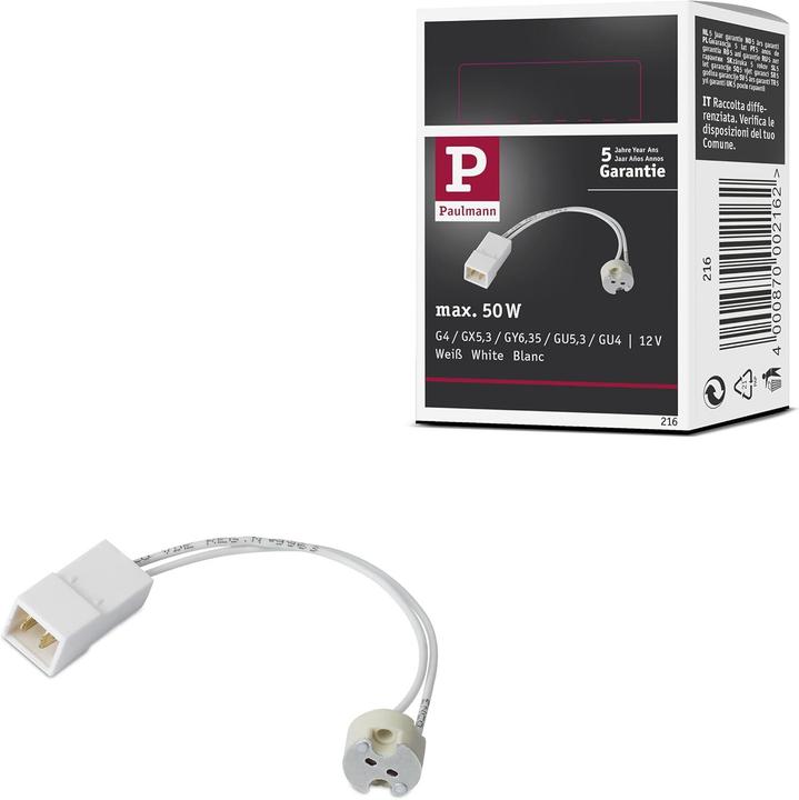 Actual product image Paulmann Universal socket G4/GX5.3/GY6.35