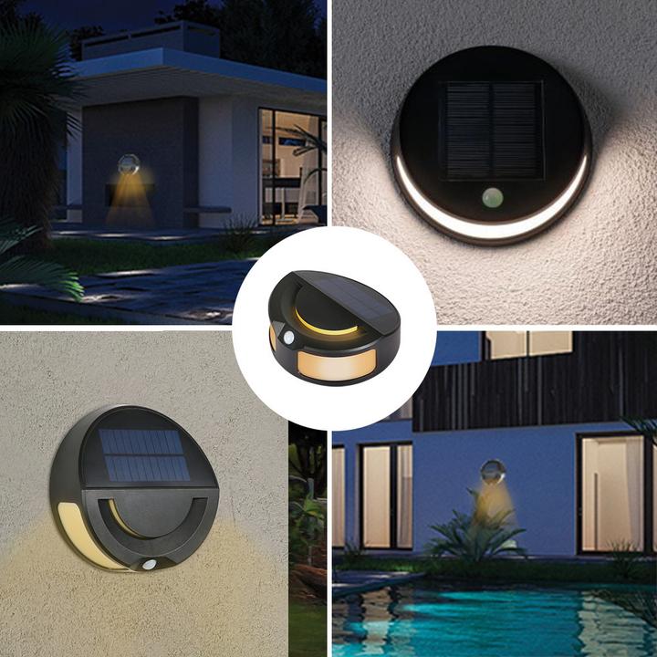 Actual product image Forever Light SUNARI Solar Lamp LED FLS-13 32*SMD PIR 6W 300lm 3000K 1200mAh Li-ion (300 lm, IP65)