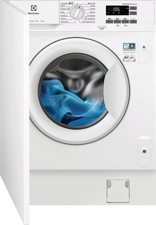 Actual product image Electrolux EW7F572WBI Washing machine Front loading 7 kg 1151 rpm D White (7 kg, Left)