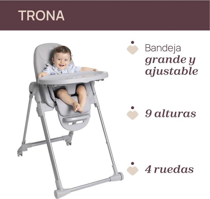 Image du produit Chicco Polly Armonia (Chaise haute, Chaise haute Rehausseur, Siège de table)