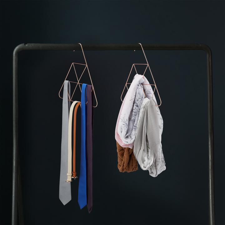 Actual product image Relaxdays Metal Scarf Hanger (1 x)