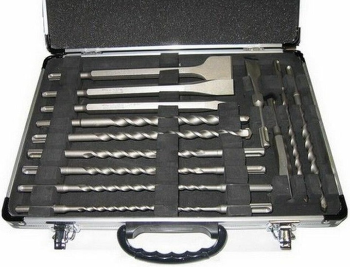 Actual product image Makita Hammer drill set 17 pieces D-42 (12 mm, 14 mm, 5 mm, 6 mm, 8 mm, 10 mm)