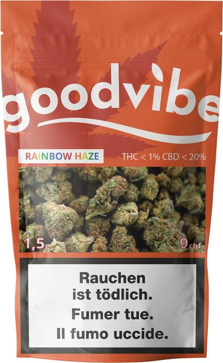 Produktbild Goodvibe Rainbow Haze  2.5g (2.50 g, Indoor)