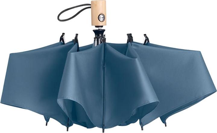 Actual product image MidOcean Leeds Bamboo 190T Folding Umbrella