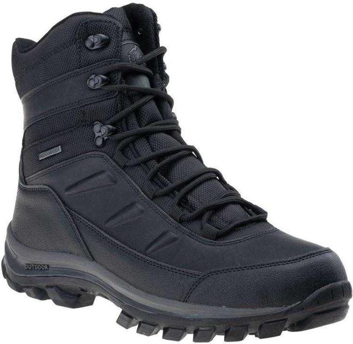 Produktbild Elbrus Schwarze Herren-Trekkingschuhe Spike Mid, Grösse 41 (41)