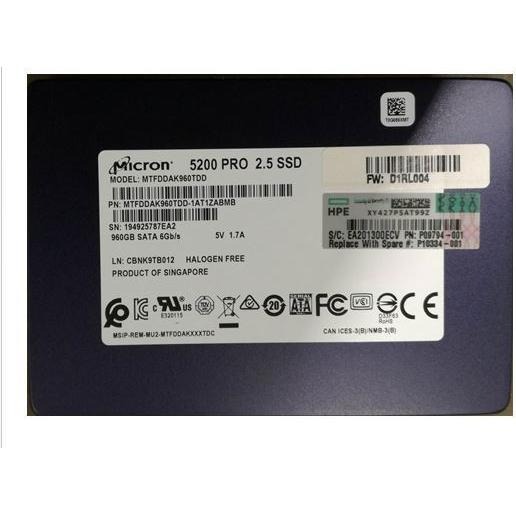 HPE DRV SSD 960GB SFF SATA MU (960 GB), SSD