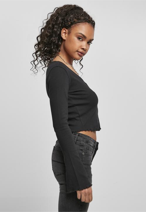 Produktbild Urban Classics Ladies Cropped Rib Cardigan - 14113 (S)