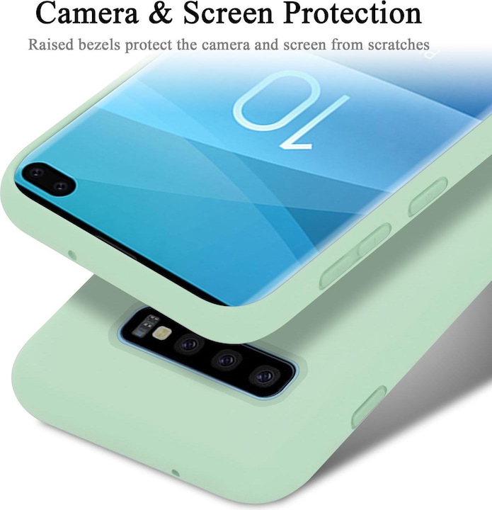 Produktbild Cadorabo TPU Liquid Silicone Case Cover (Samsung Galaxy S10+)