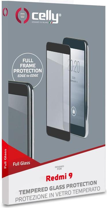 Actual product image Celly Full Glass (1 pcs., Xiaomi Redmi 9)