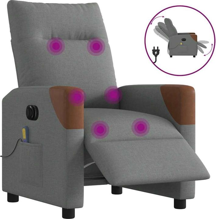 Image du produit vidaXL elektrischer Massagesessel