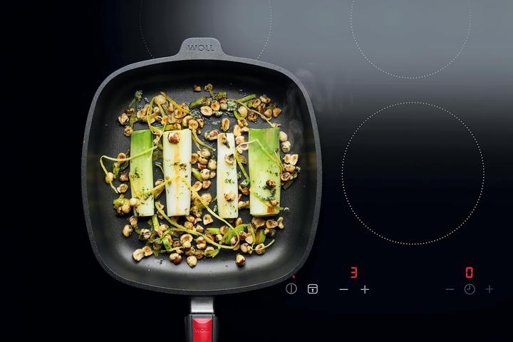 Immagine prodotto Woll 1626IL Padella fusa, alluminio fuso, nero (26 cm, Padella per friggere, Alluminio, Ghisa)