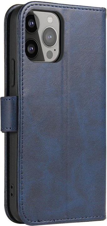 Produktbild Hurtel Magnethüllemit Klappe und Geldbörse – blau (Samsung Galaxy S24+)