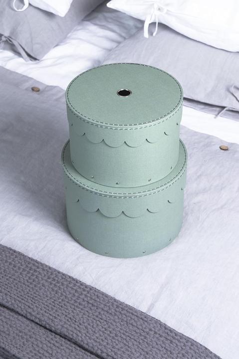 Produktbild Bigso 2er-Set Runde Aufbewahrungsbox mit Deckel (2x)