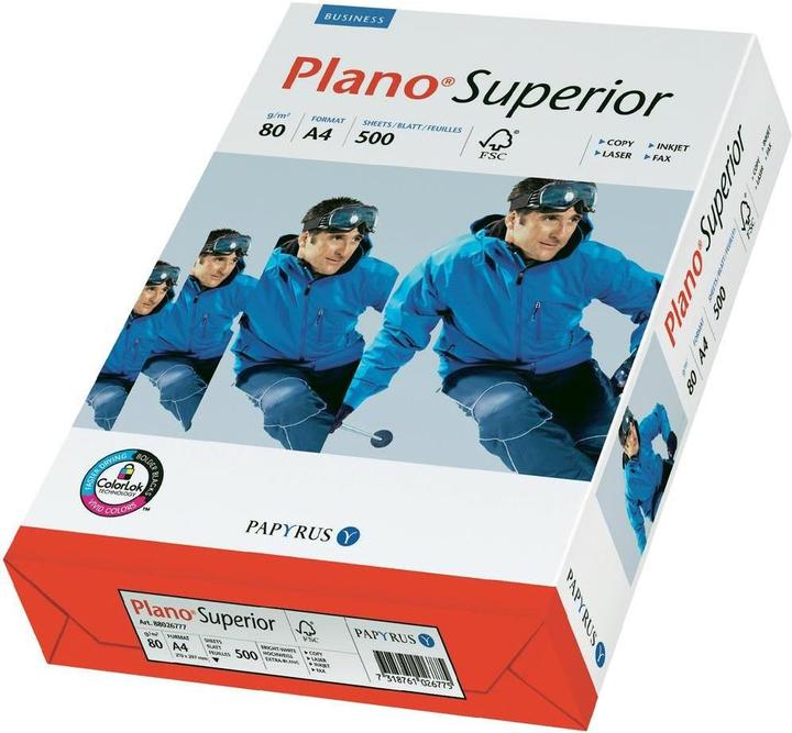 Produktbild Papyrus Plano Superior (80 g/m², 500 x, A4)