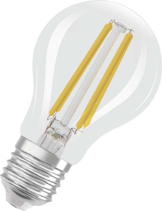 Actual product image Osram LED LAMPS ENERGY CLASS A ENERGY EFFICIENCY FILAMENT CLASSIC A 2.2W 840 Clear E27 (E27, 2.20 W, 470 lm, 6 x, A)