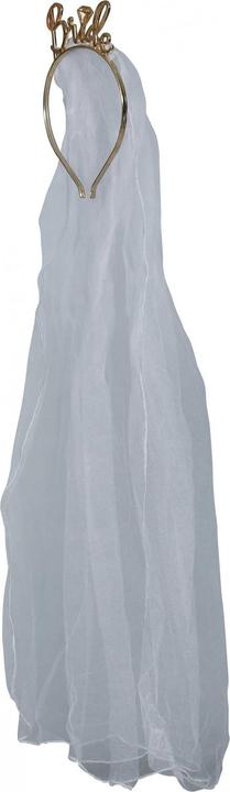 Actual product image Fiestas Guirca Plastic Bride Headband & Veil