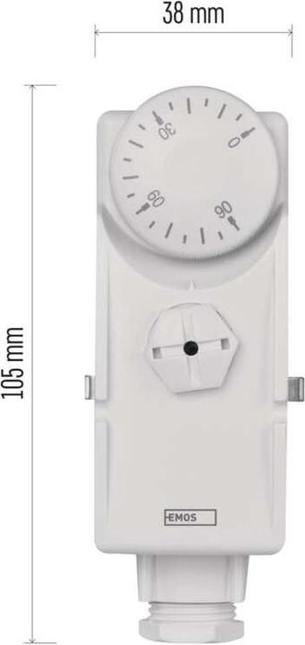 Image du produit Emos Thermostat d'applique P5681, manuel