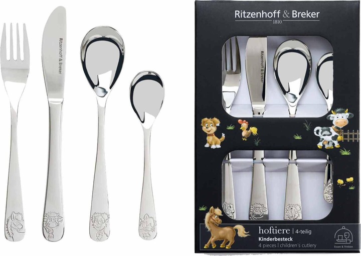 Produktbild Ritzenhoff & Breker Hoftiere Kindergeschirr mit Besteck