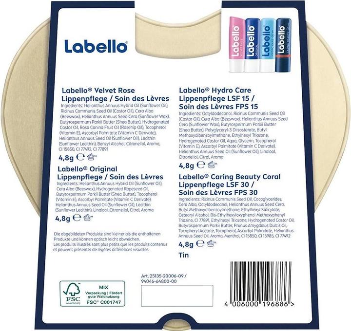 Immagine prodotto NIVEA Geschenkset Rosey Lips (Set per la cura delle labbra)