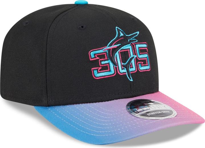Actual product image New Era 9Seventy Stretch Cap City Connect Miami Marlins