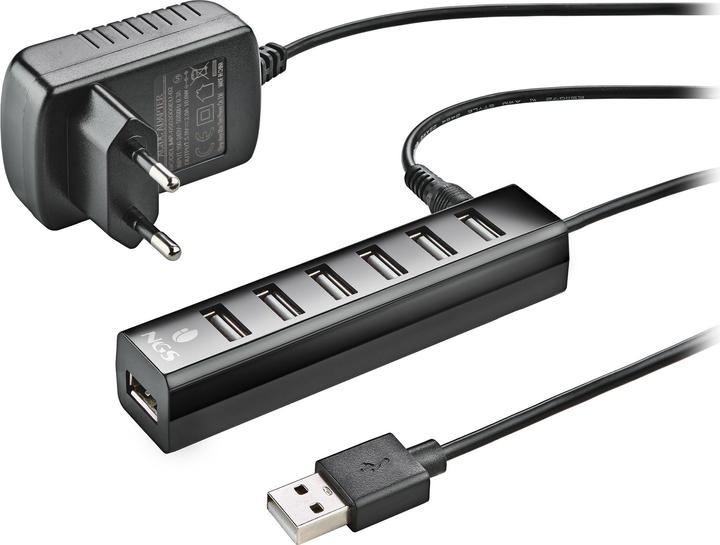 Produktbild NGS Ihub7 tiny (USB-A, 7 Ports)