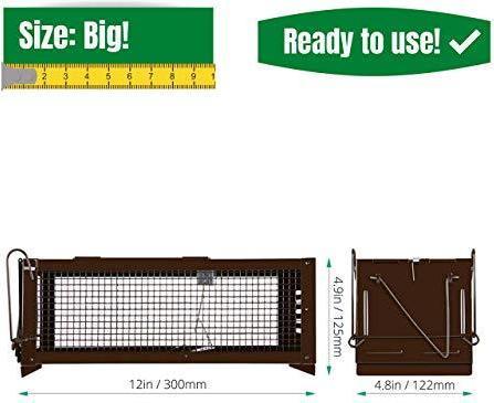 Produktbild RatzFatz 2x Lebendfalle Mausefalle, XXL