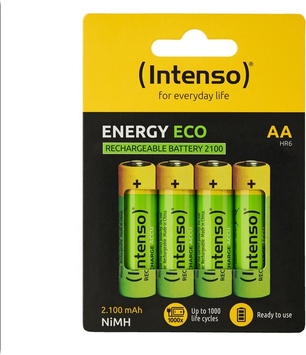 Produktbild Intenso Energy Eco AA HR6 (4 Stk., AA, HR6, 2100 mAh)