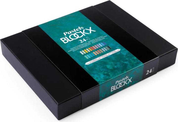 Actual product image BlockX Etui 24 Pastels - Assortis - Jaune citron (24 x)