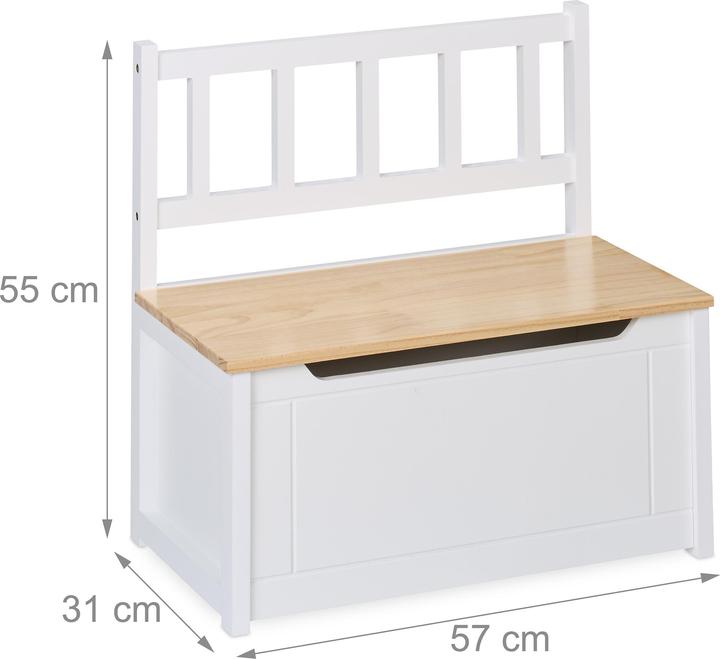 Actual product image Relaxdays Kinderbank (57 cm)