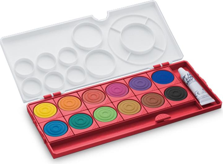 Lamy Deckfarbkasten Aquaplus red Special Edition 1 (Farbig sortiert)