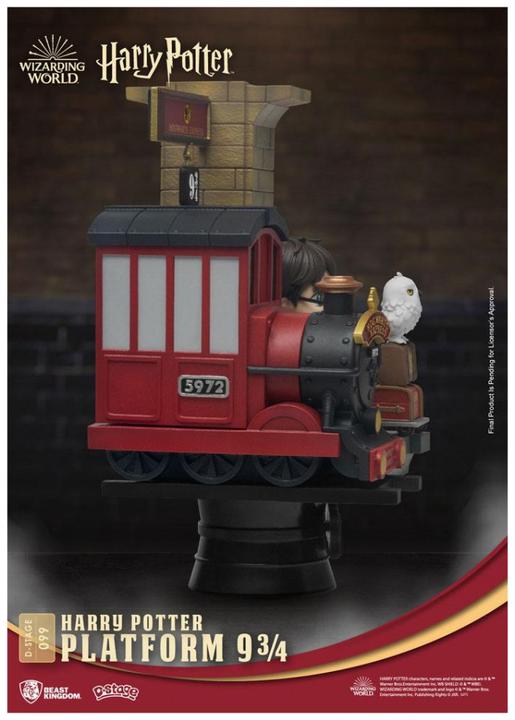Actual product image Beast Kingdom D-Stage Harry Potter Diorama Platform 9 3/4 NV 15cm