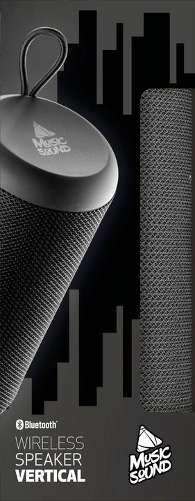 Actual product image Cellularline MusicSound Wireless Vertical Speaker Black (5 h, USB power delivery)