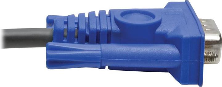 Immagine prodotto Eaton Adattatore da console KVM a carrello portatile per laptop USB 2.0 con trasferimento file e Vid