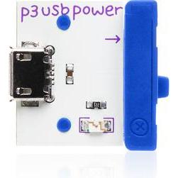 Littlebits power (USB), Power module,, Blue, White, 95.2 mm, 190.5 mm, 12.7 mm, Server