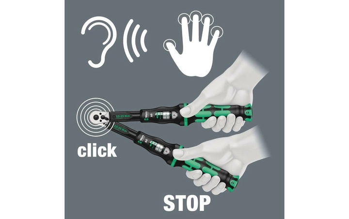 Actual product image Wera Click-Torque A 5 (1/4", 2.50 Nm, 25 Nm)