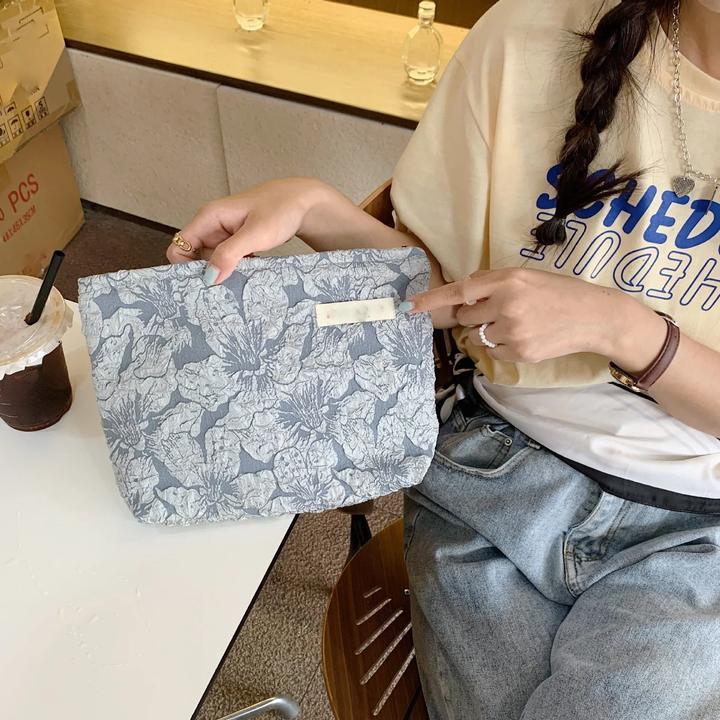 Immagine prodotto Only-Bags.Store Borsa di lavaggio di grande capacità, pochette per cosmetici, marsupio portatile multifunzionale