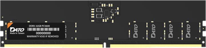 Actual product image Dato - Computer Memory (DT8G5DU48) - for Desktop, DDR5, RAM, 8GB, 4800MHz - Black (4800 MHz, DDR5 RAM)