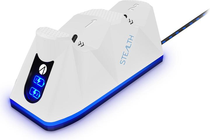 Stealth Twin Charging Dock + Play & Charge Cable (PS5)