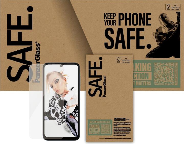 Actual product image PanzerGlass Safe By Screen (1 Piece, Samsung Galaxy A26)